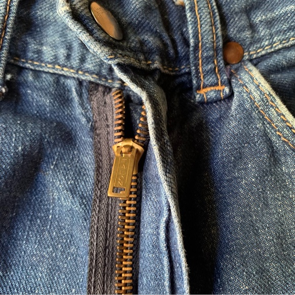 Vintage Wrangler Blue Bell Jeans Embroidered Flare XS 24x29 - Picture 9 of 16